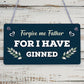 Novelty GIN Plaque Funny Alcohol Sign Home Bar Pub Man Cave Gin & Tonic Gift