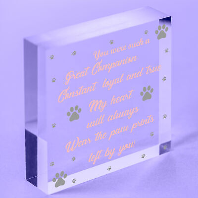 Special Memorial Gift For Dog Cat Memorial Pet Sign Keepsake Gift For Family