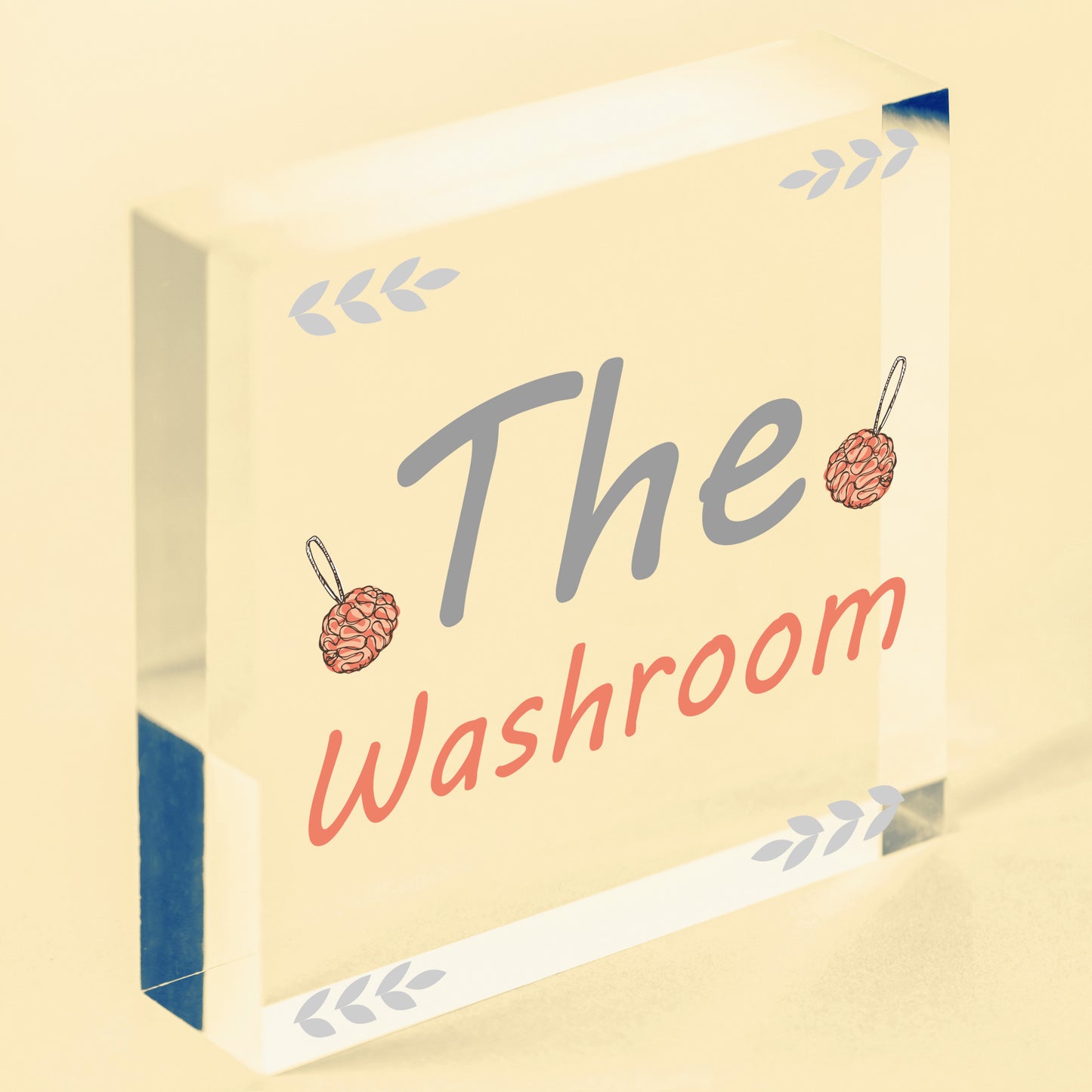 The Washroom Shabby Chic Novelty Bathroom Toilet Signs And Plaques Wall Decor