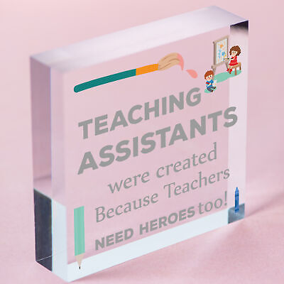 Teaching Assistant Gift Thank You Gift From Teacher Leaving Nursery School Gift