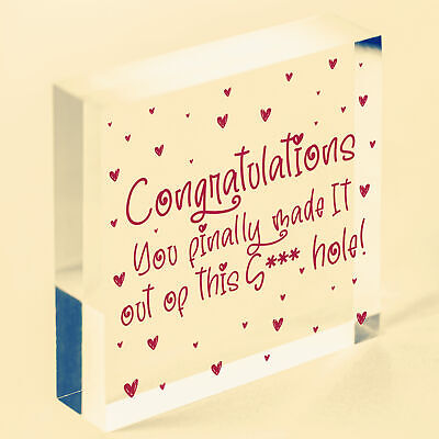 Funny Colleague Gifts For Colleague Wooden Heart Leaving Gift Goodbye Gift Sign