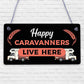 Caravan Sign Engraved Novelty Campervan Sign Caravan Lover Gift Birthday