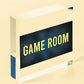 Game Room Sign Gamer Gift Boys Bedroom Decor Man Cave Games Room Sign