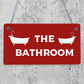 Bathroom Accessories Plaques Sign Novelty Home Decor Grey / Beige Toilet Gifts