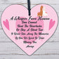 A Whisper From Heaven Wooden Hanging Heart Memorial Plaque Shabby Chic Gift Sign