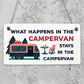 Campervan Camper Caravan Motorhome VW Gifts Travel Holiday Hanging Door Sign