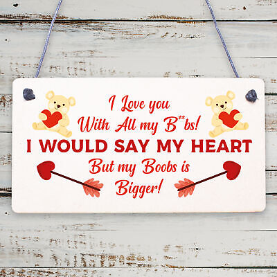 Rude Gift For Husband Boyfriend Valentines Anniversary FUNNY Gift For Him