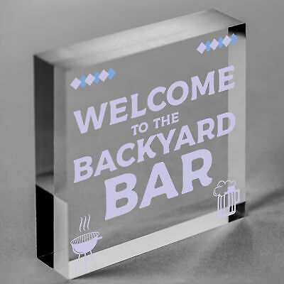 Novelty Bar Signs And Plaques Garden Bar Decor Accessories Beer Alcohol Gifts