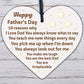 Reasons Why I Love Dad Wooden Heart Fathers Day Gift From Daughter Son Keepsake