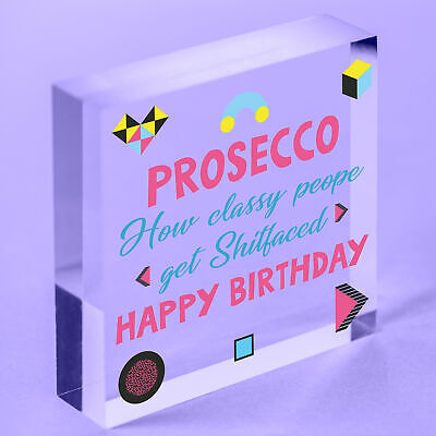 Prosecco Funny Happy Birthday Heart Boyfriend Girlfriend Best Friend Wife Gifts