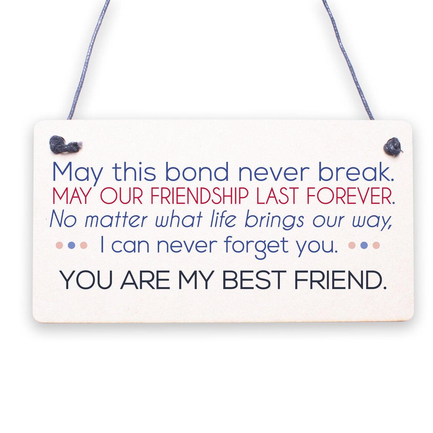 Best Friend Birthday Gifts Thank You Wooden Flower Friendship Plaque Friend Gift