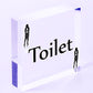 Retro Toilet Sign Funny Vintage Pub Bar Club Hanging Plaque Bathroom Loo Door