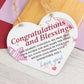 Congratulations Gifts Heart Hanging Sign Godmother Gift New Born Gifts