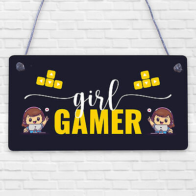 Gaming Bedroom Gifts Sign Gamer Gift For Women Birthday Gift For Daughter Sister