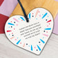 TA Teaching Assistant Thank You Gifts Wooden Heart Plaque Teacher Leaving Gift