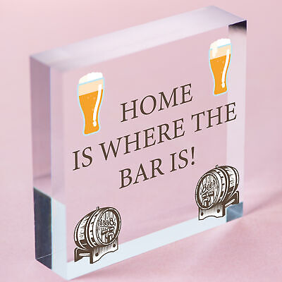 Funny Bar Sign Novelty Pub Sign Home Bar Decor Man Cave Gifts Gift For Him