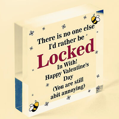 Funny Lockdown Valentines Day Gift For Boyfriend Girlfriend Husband Wife