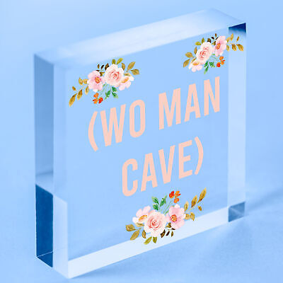 Her Man Cave Sign Funny Bedroom SummerHouse Plaque Gifts For Women Gifts