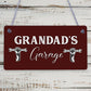 Grandad's Garage Wall Plaque Novelty Workshop Man Cave Shed Sign Father Gift