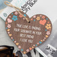 SOULMATE Gift Wooden Heart Best Friend Plaques Anniversary Valentines Day Gifts