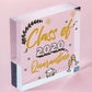 Funny Graduation Gift For Daughter Son Wood Heart Class Of 2020 Quarantine