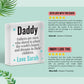 Personalised I Love You Daddy Christmas Gifts From Daughter Son Baby Boy Girl