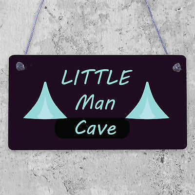 Little Man Cave Sign For Boys Bedroom, Bedroom Wall Art, Boys Bedroom Door Sign