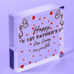 1st Fathers Day Heart Gifts For Him Daddy To Be From Bump Daughter Son Presents