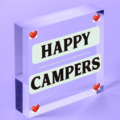 Caravan Signs And Plaques Novelty Camping Holiday Chic Mum Dad NAN Gift For Her