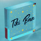 Tiki Bar Accessories Home Bar Decor Novelty Hanging Sign Man Cave Kitchen Gifts