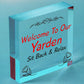 Yarden Sign For Outdoor Welcome Sign For Garden Summerhouse Home Gift