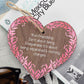 True Friendship Gift Best Friend Sign Handmade Wood Heart Chic Plaque Birthday