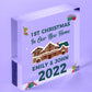 1st Christmas In New Home Acrylic Block 1st Christmas Sign Xmas Decor