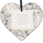 THANK YOU Gift For Nan And Grandad Wooden Heart Birthday Christmas Keepsakes