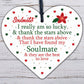 Soulmate Gifts For Him Her Heart Plaque Anniversary Birthday Husband Wife Gift