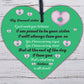 Sister Gift Birthday Gift For Sister Keepsake Poem Wooden Heart Friendship Sign