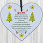 Memorial Christmas Tree Decoration Bauble Xmas Gift Wooden Rememberance Sign