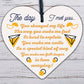 Anniversary Gift Poem For Boyfriend Girlfriend Husband Wife Engraved Heart Love