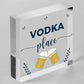 Vodka Palace Alcohol Friendship Gift Man Cave Home Bar Pub Plaque Kitchen Sign