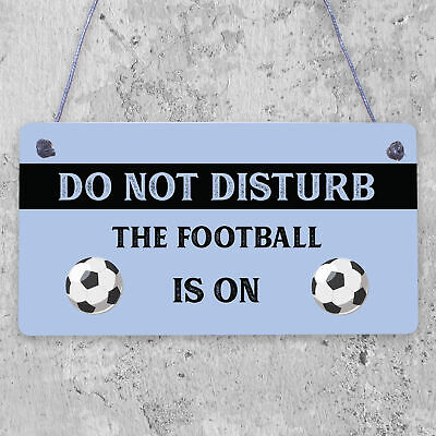 Do Not Disturb Football Pub Bar Man Cave Signs World Cup Birthday Gifts For Men