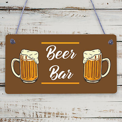 Vintage Bar Sign Beer Plaque Home Bar Wedding Man Cave Pub Wall Gifts For Men