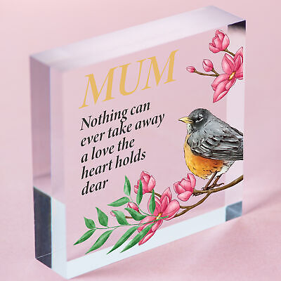 Personalised Those We Love Don't Go Away Robin Memorial Remembrance Mum ANY Name