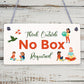 Think Outside No Box Inspiration Motivation Gift Hanging Friendship Plaque Sign