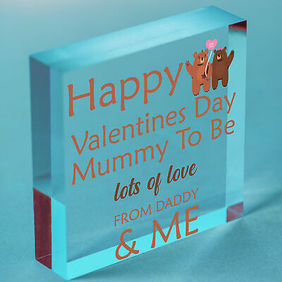 Valentines Day Card For Mummy To Be Gift From The Bump Card Mummy To Be Card