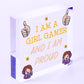 Gamer Gaming Gifts For Women Novelty Birthday Gift For Daughter Girl Gamer Sign