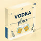 Vodka Palace Alcohol Friendship Gift Man Cave Home Bar Pub Plaque Kitchen Sign