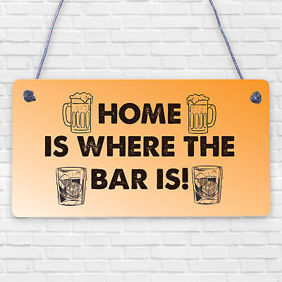 Funny Bar Sign Novelty Pub Sign Home Bar Decor Man Cave Gifts Gift For Him