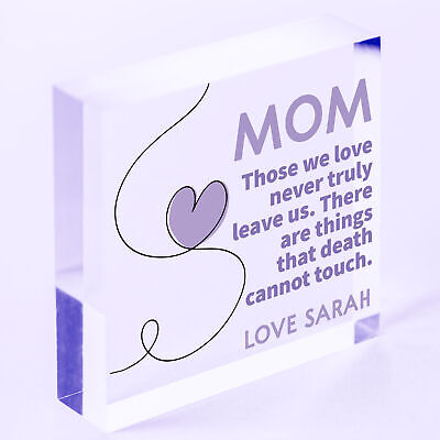 In Loving Memory Angel Personalised Memorial Remembrance Keepsake Mum Dad Nanny