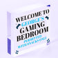 Funny Gamer Gift Playstation Lover Gift Games Room Bedroom Man Cave Sign