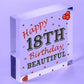 18th Birthday Card Decorations Heart 18th Daughter GIFTS Best Friend Sister GIFT